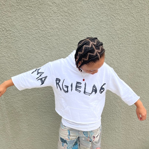 Maison Margiela Cropped Hoodie - Picture 6 of 6